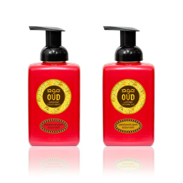 Oud Luxury _ pousse mousse - savon hydratant - corps - 500 ml