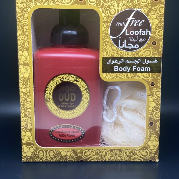 Pack Mousse Corps 500ml+ Fleur de douche Flowers