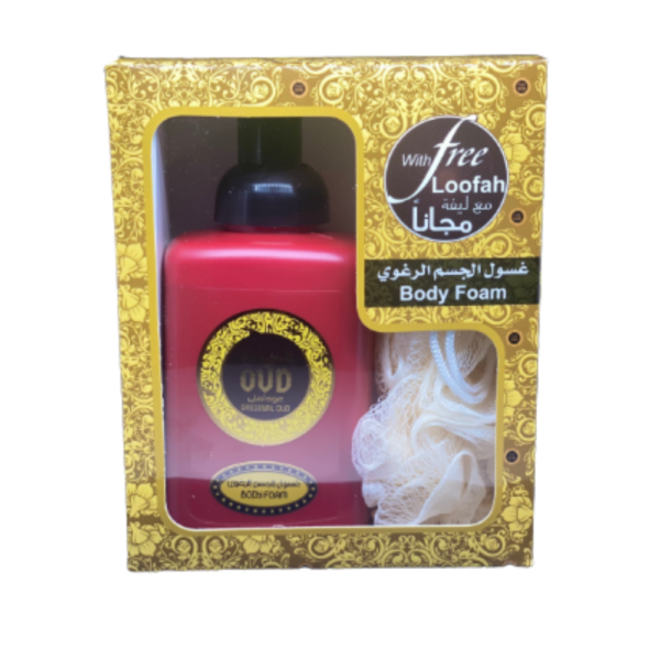 Pack Mousse Corps 500ml+ Fleur de douche Oriental By Oud Luxury