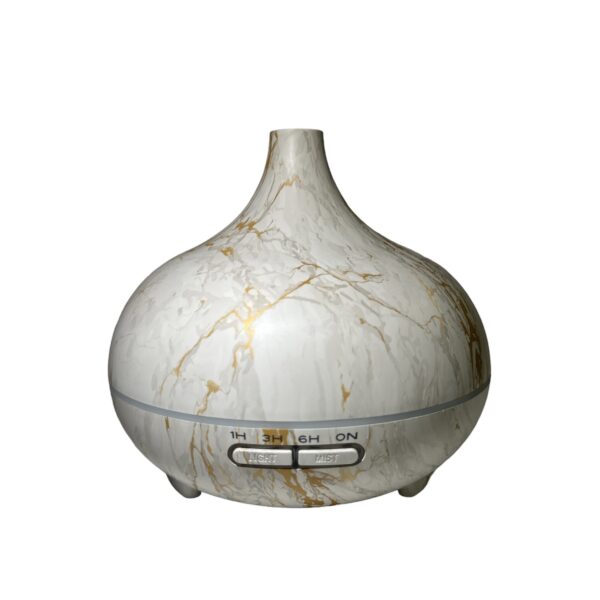 Diffuseur huiles essentielles Design marbré gold